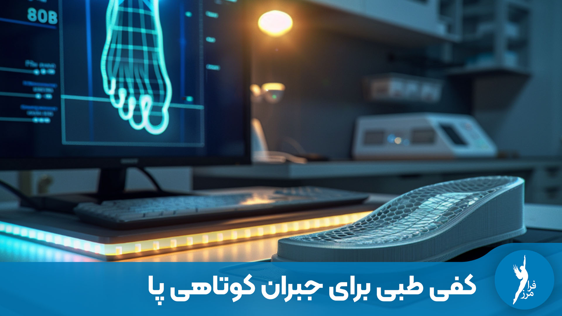 کفی طبی برای جبران کوتاهی پا – راهنمای درمان غیر جراحی